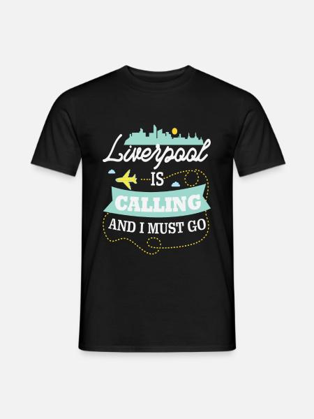 Liverpool - Men's T-Shirt - black