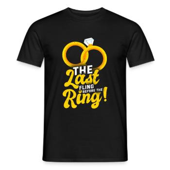 Junggesellenabschied - Männer T-Shirt - Schwarz - Vorne - AI Model Male 178 light (178cm)