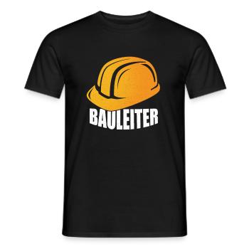 Bauarbeiter - Männer T-Shirt - Schwarz - Vorne - AI Model Male 178 light (178cm)