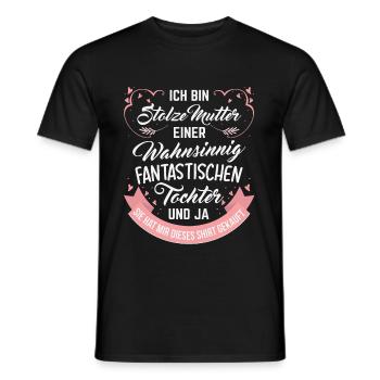 mummy - Men's T-Shirt - black - Front - AI Model Male 178 light (178cm)