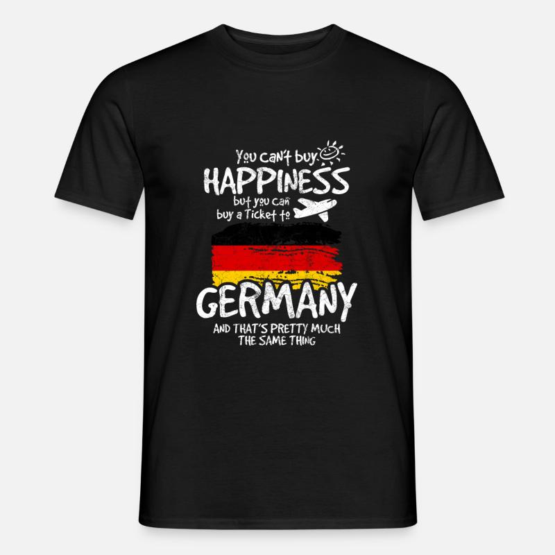 Deutschland - Männer T-Shirt - Schwarz
