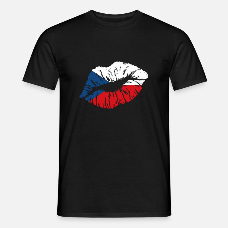 Tschechien - Männer T-Shirt - Schwarz