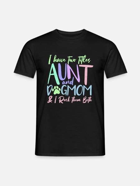 aunt - Men's T-Shirt - black