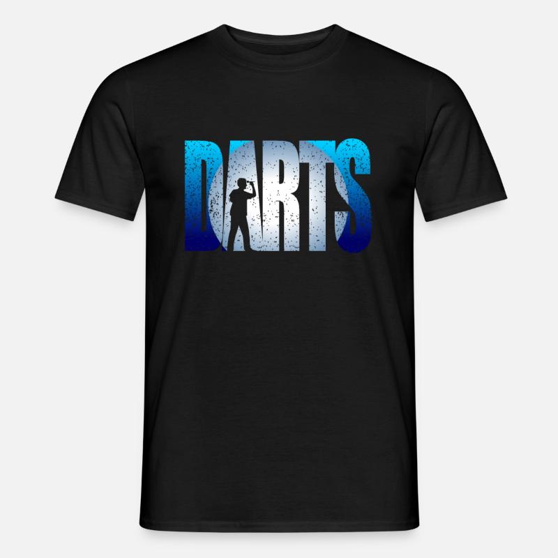 Dart - Männer T-Shirt - Schwarz
