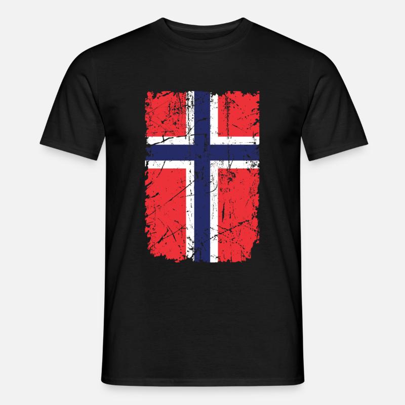 Norway - Men's T-Shirt - black