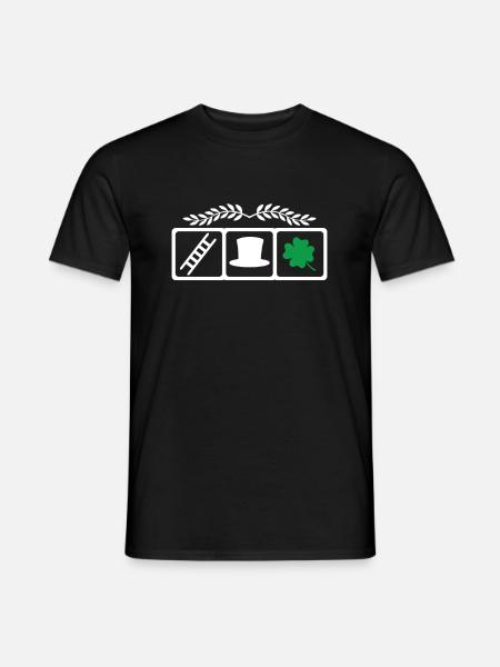 Schornsteinfeger - Männer T-Shirt - Schwarz