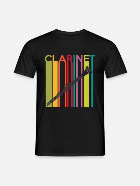Clarinet - Men's T-Shirt - black