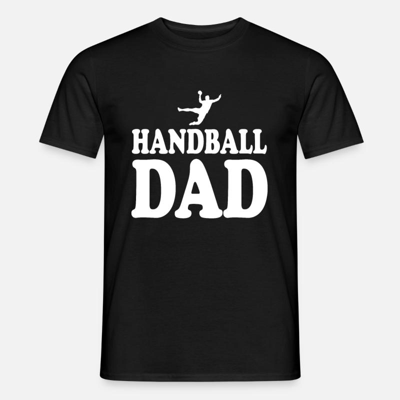 Handball - Männer T-Shirt - Schwarz