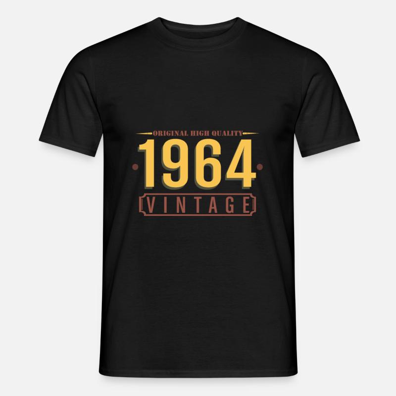 1964 - Männer T-Shirt - Schwarz