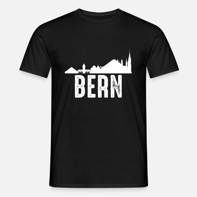 Bern - Männer T-Shirt - Schwarz