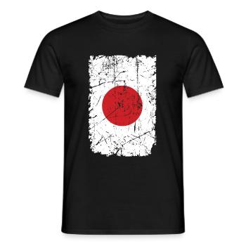 Japan - Männer T-Shirt - Schwarz - Vorne - AI Model Male 178 light (178cm)