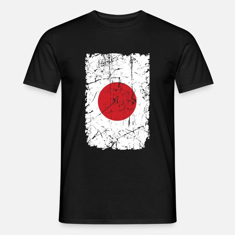 Japan - Männer T-Shirt - Schwarz