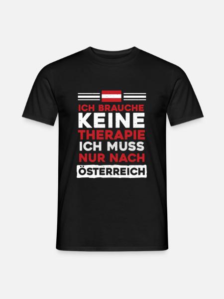 Austria - Men's T-Shirt - black