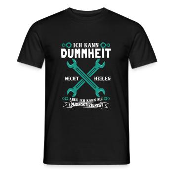 Kfz Mechaniker kfz auto Mechaniker Geschenk Gesche - Männer T-Shirt - Schwarz - Vorne - AI Model Male 178 light (178cm)