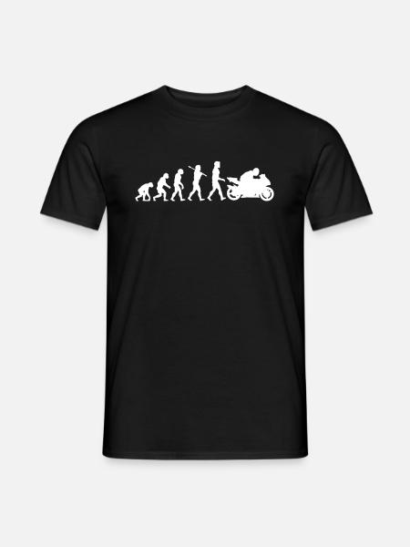 motorcycle - Men's T-Shirt - black