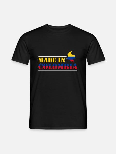 Colombie - T-shirt homme - noir