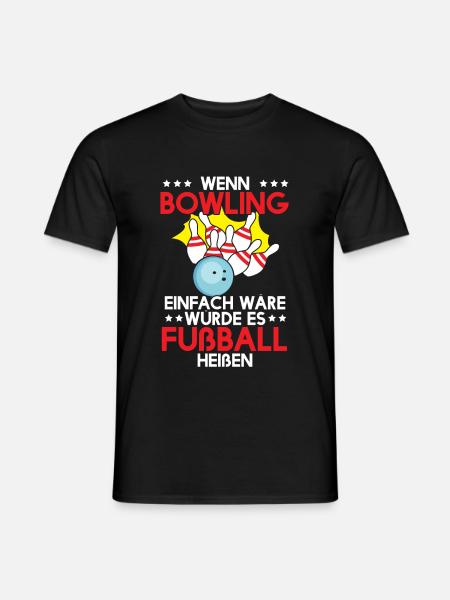 bowling - Men's T-Shirt - black