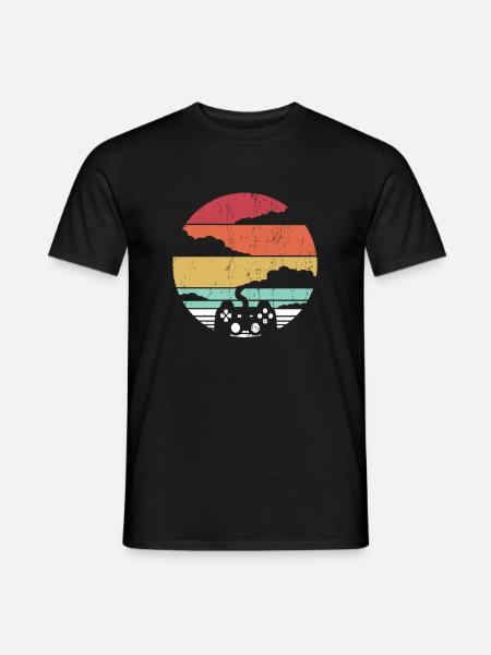 Cadeau de jeu - T-shirt homme - noir