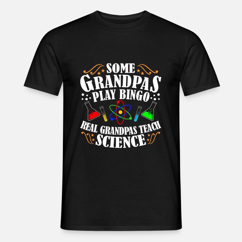 Opa - Männer T-Shirt - Schwarz