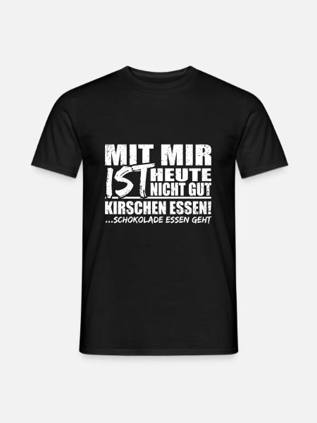 lustiger Spruch - Männer T-Shirt - Schwarz