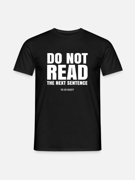 śmieszne powiedzenie śmieszne powiedzonka - Mænd T-shirt - sort