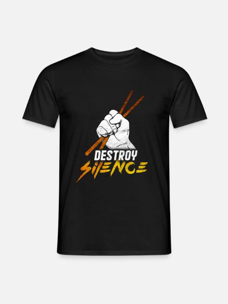 Drums - Men's T-Shirt - black