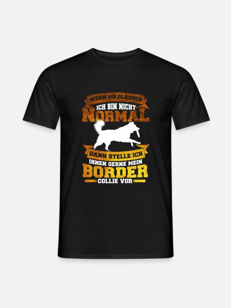 Border Collie - Men's T-Shirt - black