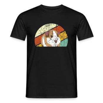 cobayes - T-shirt homme - noir - Devant - AI Model Male 178 light (178cm)