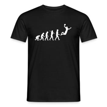 Basketball Basketballer Basketballmannschaft Gesch - Männer T-Shirt - Schwarz - Vorne - AI Model Male 178 light (178cm)