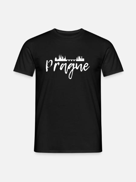 Prag Tschechien - Männer T-Shirt - Schwarz