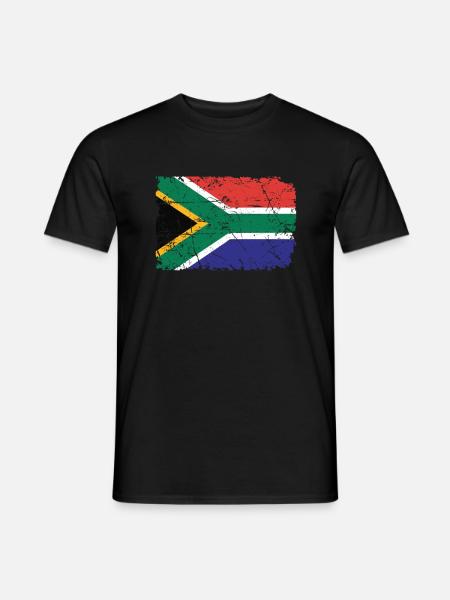 Afrique du Sud - T-shirt homme - noir