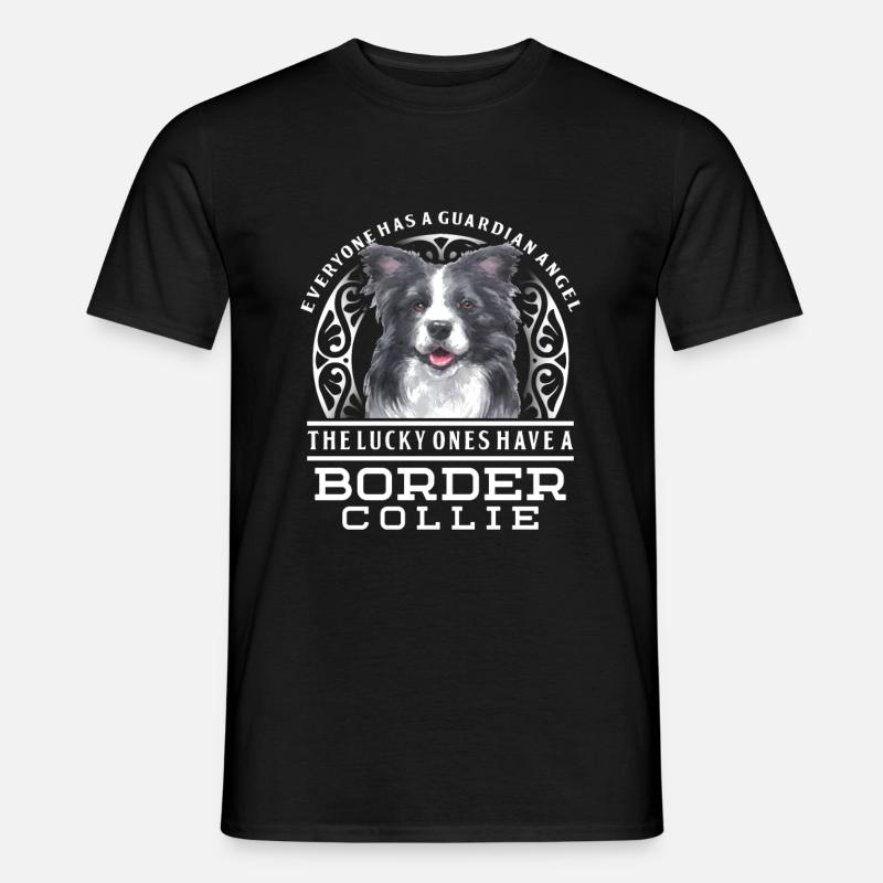Border Collie - Männer T-Shirt - Schwarz