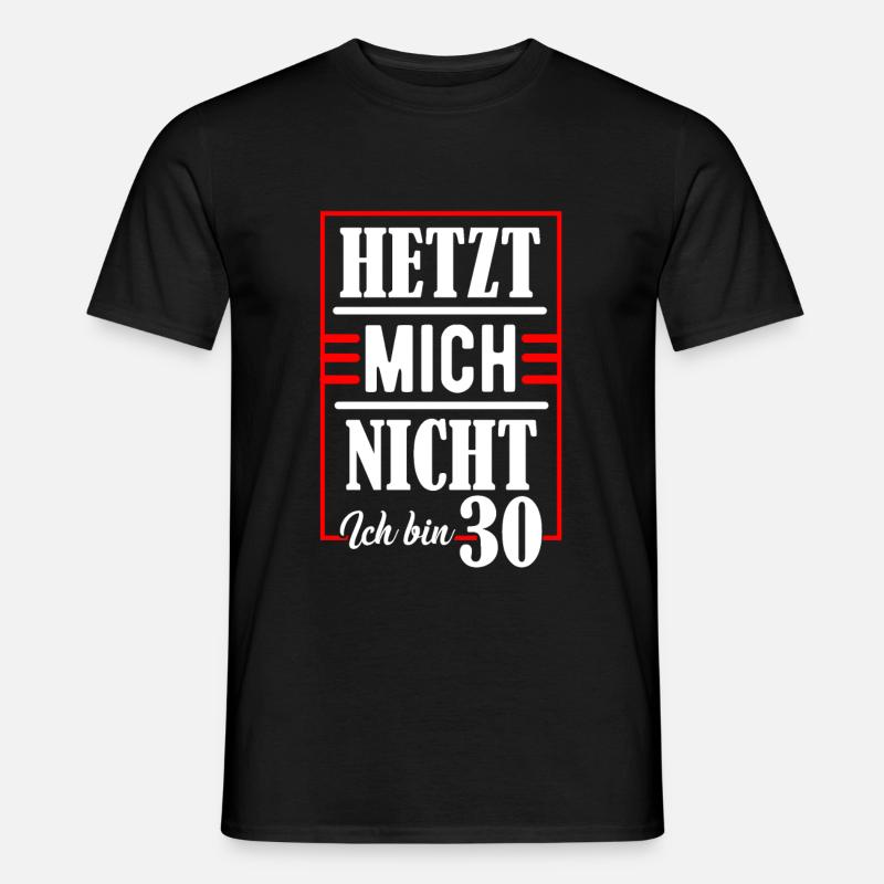 30. Geburtstag - Männer T-Shirt - Schwarz