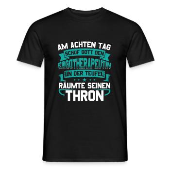 Ergotherapeutin Ergotherapie Geschenk - Männer T-Shirt - Schwarz - Vorne - AI Model Male 178 light (178cm)