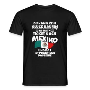 Mexiko - Männer T-Shirt - Schwarz - Vorne - AI Model Male 178 light (178cm)