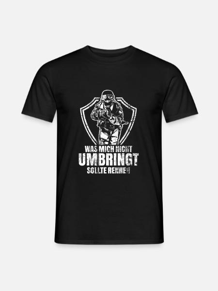 Soldat - Männer T-Shirt - Schwarz