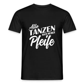 arbitre - T-shirt homme - noir - Devant - AI Model Male 178 light (178cm)