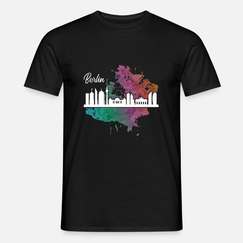 Berlin - Männer T-Shirt - Schwarz