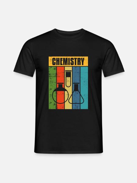 chemistry - Men's T-Shirt - black