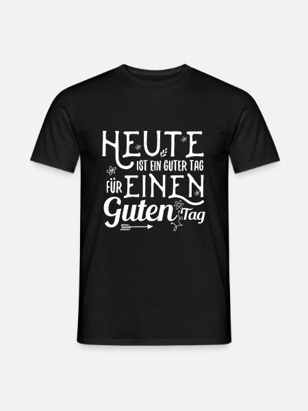 lustiger Spruch - Männer T-Shirt - Schwarz