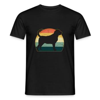 rottweiler - Men's T-Shirt - black - Front - AI Model Male 178 light (178cm)