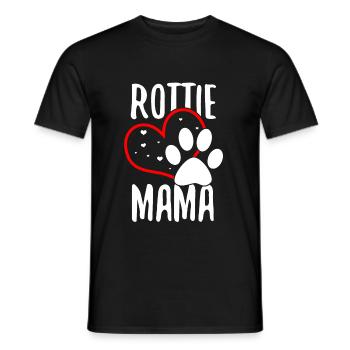 rottweiler - T-shirt homme - noir - Devant - AI Model Male 178 light (178cm)