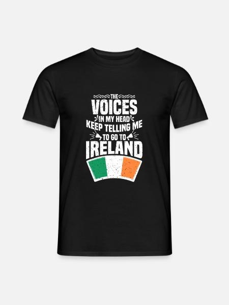 Ireland - Men's T-Shirt - black