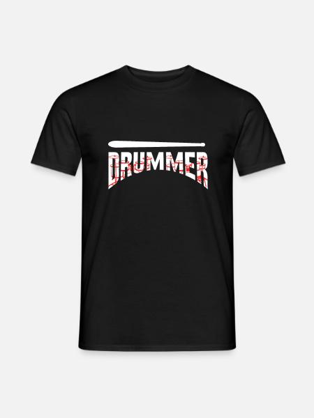 Drums - Men's T-Shirt - black