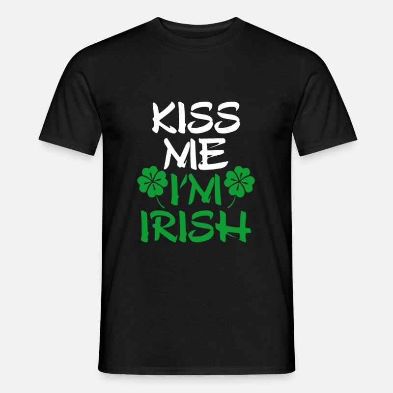 Irland - Männer T-Shirt - Schwarz