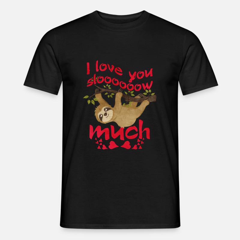 sloth - Men’s T-shirt - black