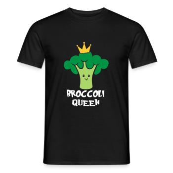 Brokkoli - Männer T-Shirt - Schwarz - Vorne - AI Model Male 178 light (178cm)