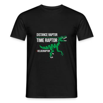 la physique - T-shirt homme - noir - Devant - AI Model Male 178 light (178cm)