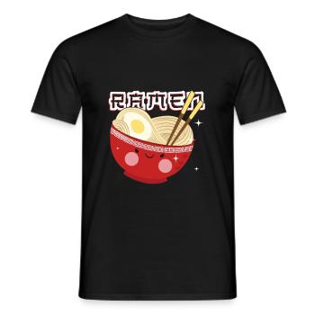 Japon - T-shirt homme - noir - Devant - AI Model Male 178 light (178cm)