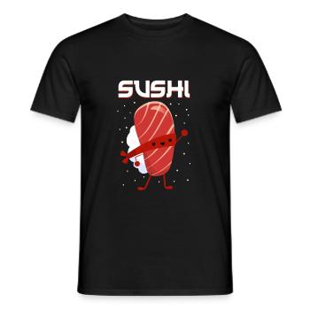 Japon - T-shirt homme - noir - Devant - AI Model Male 178 light (178cm)
